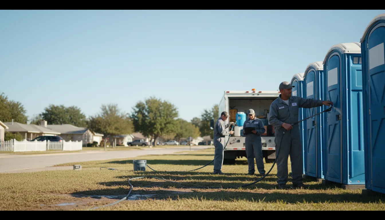 Long-Term Portable Toilet Rental in Rice, VA near me